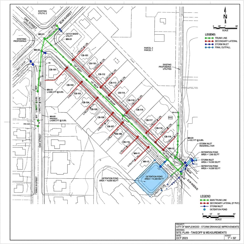 Civil Storm Drainage